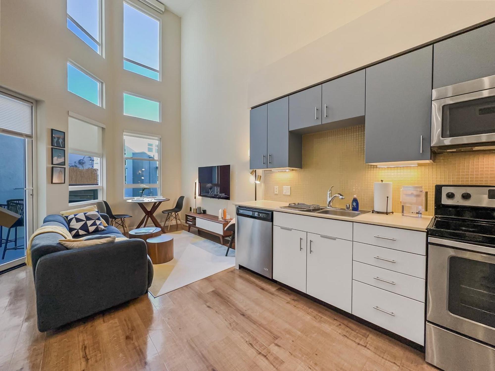 Creative 2 Levels Penthouse Apartment Los Angeles Bagian luar foto